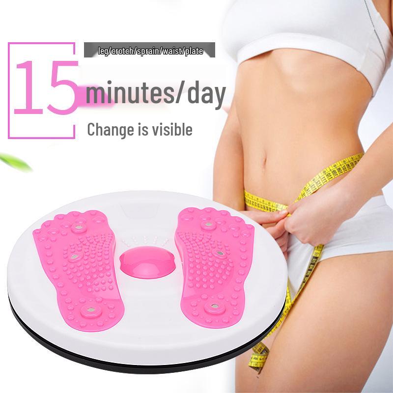 Magnetic Waist Twisting Disc: Large Rotating Exercise Machine for Women, Home Fitness Equipment