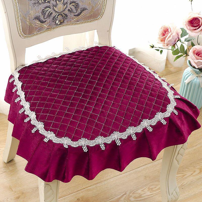 1 buc Perna de Scaun Antiderapantă pentru Casă și Birou - Lavabilă, Pernă de Scaun din Material Textil în Stil Contemporan pentru Scaune de Dining și Bucătărie