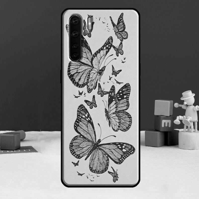 Cute Butterfly Phone Case For Oppo A17 A18 A38 A58 A78 A98 A79 A40 A60 A80 A16 A76 A96 A15 A74 A94 A54 A77