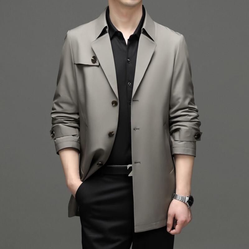 

Firstview Men s Urban Casual Trench Coat FV24D1332 4XL