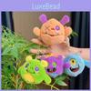 Plush Monster Whimsical Doll Keychain With Adorable Features And Colorful Chain Options