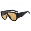 Oversized One-piece Retro Women's Fashion Sunglasses New Ins Trend Cool Suitable for Street Party Accessories