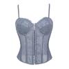 Women S Lace Boned Corset Top Slimming Shapewear For Evening Dress