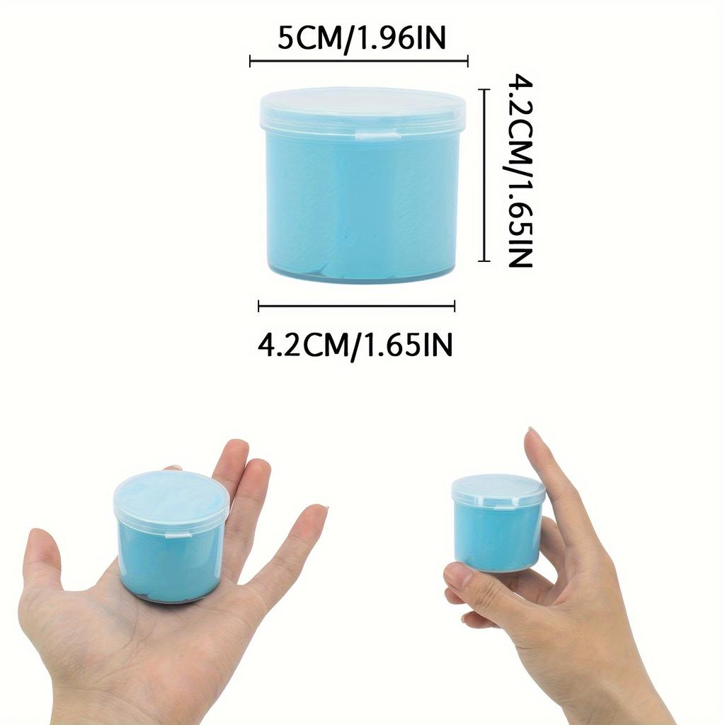 Set de slime pufos de 70 ml Slime cu unt parfumat super moale, non-lipicioasă, elastică, din polimer, slime, farmece, jucării, cadou pentru petrecerea de aniversare.