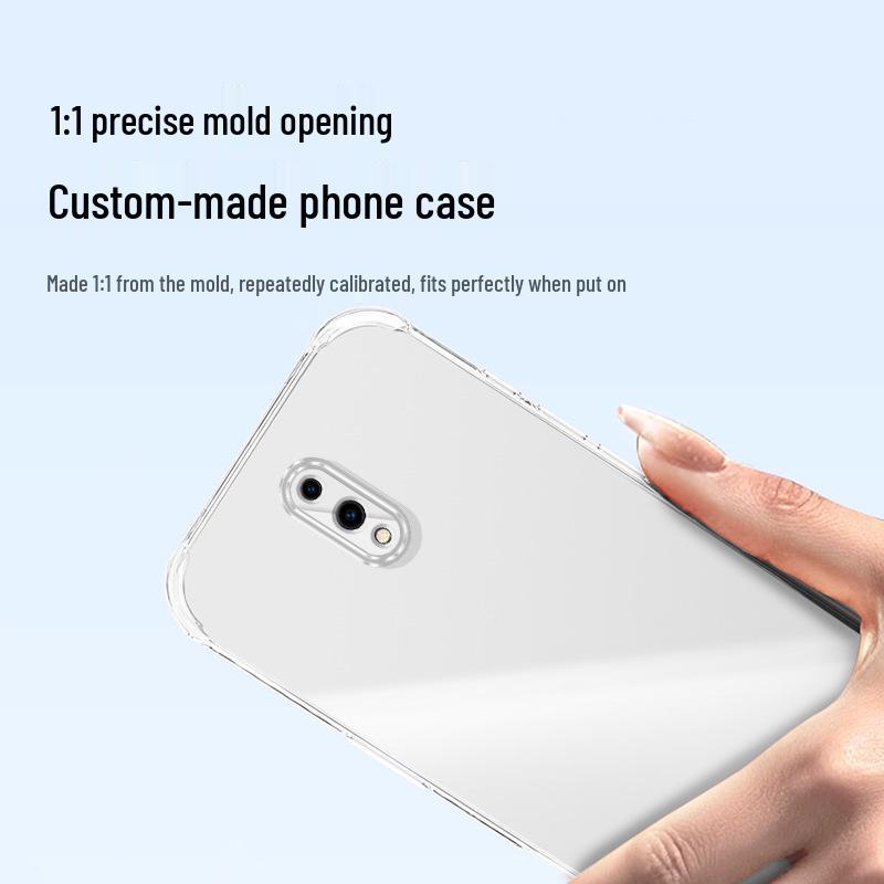 OPPO Reno Ming Airbag Anti-drop Transparent TPU Case - Minimalist Full Coverage Protection