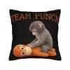 Pillow Case Baby Monkey Punch Cute Monkey Punch Comfy  Pillow Cover For Office Car Home Decor Retro Trendy Pillowcases