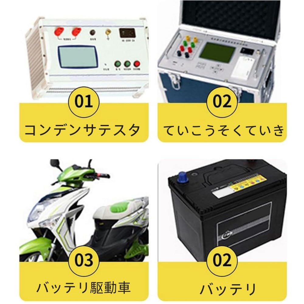 Alligator Clips 6 Pcs Voltage Test Clips 35A 78mm Alligator Clip Durable Insulated Voltage Tester