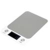 White SIlver Food Scale ABS Stainless Steel Top Baking Scale Digital Kitchen Scale  Home Kitchen