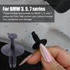Auto Bumper Trim Door Sill Wheel Arch Clip Retainer for BMW 3 5 7 Series 51118174185 Interior Accessories Car Rivet Clip