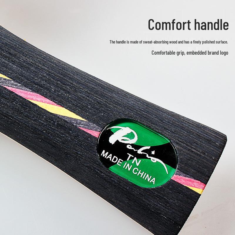 Pai Li Ao TN Carbon Fiber Table Tennis Blade: Fast Attack Type for DIY Single Racket