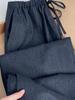CHAO-Recommended Dark Gray Women's Straight-Leg Suit Pants: Petite, High-Quality Texture, Flattering Drape for Spring.