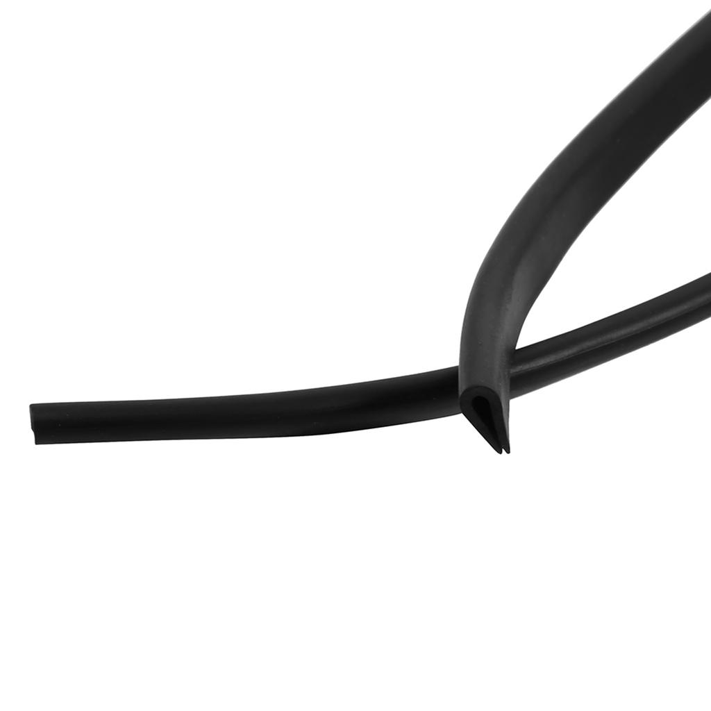 300cm Black Moulding Trim Car Door Anti Scratch Protector Edge Guard Rubber Strips