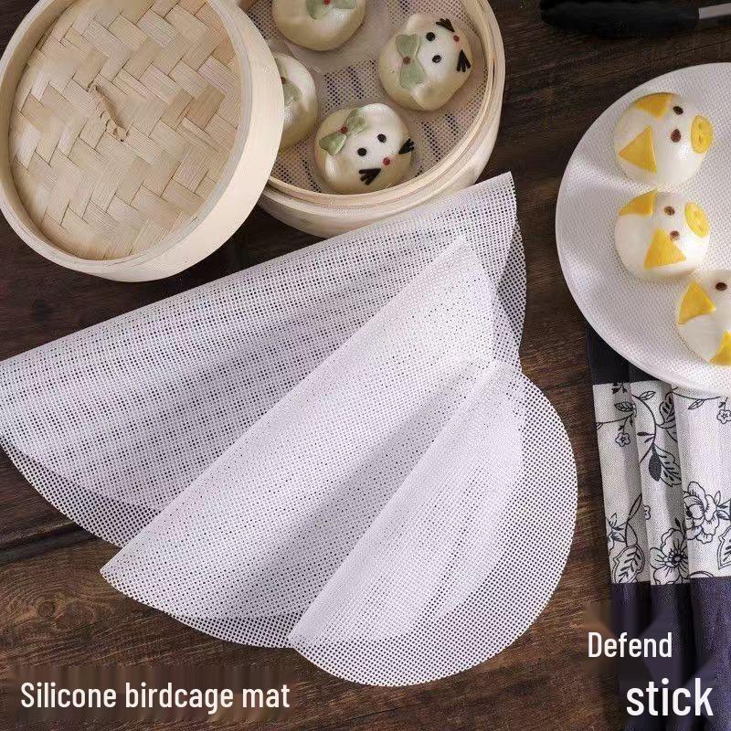 Professional Grade Silicone Steamer Mesh Mat