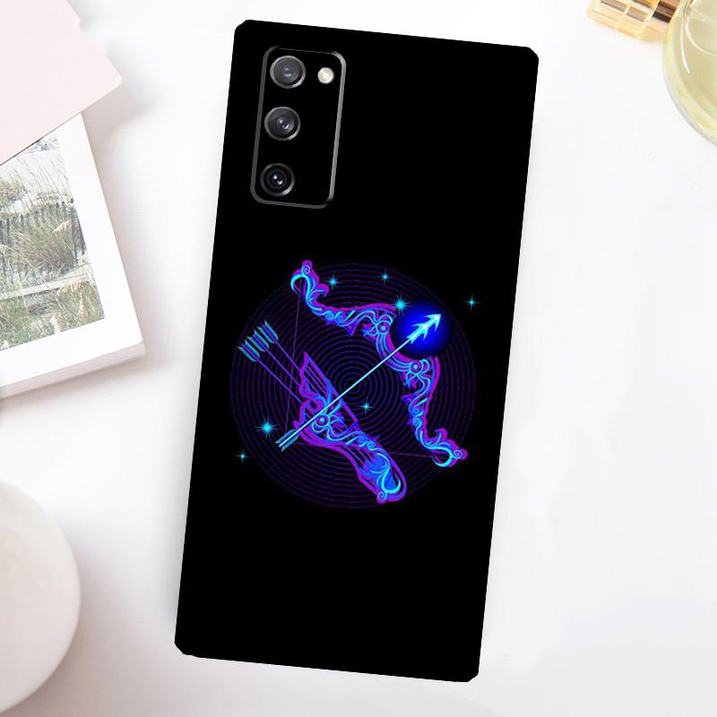 Zodiac Signs Case For Samsung Galaxy S22 S23 S24 Ultra Plus Note 10 20 S8 S9 S10 S20 FE S21 FE Cover