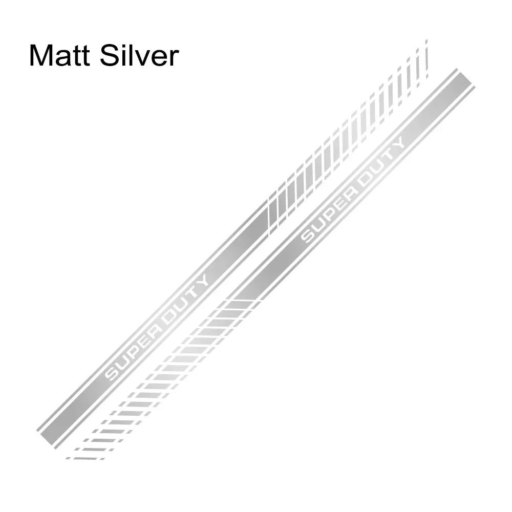 Pickup Door Side Stickers For Ford Super Duty F250 F350 F450 Truck Body Stripes Decor Decal Vinyl Sticker Cover Auto Accessories