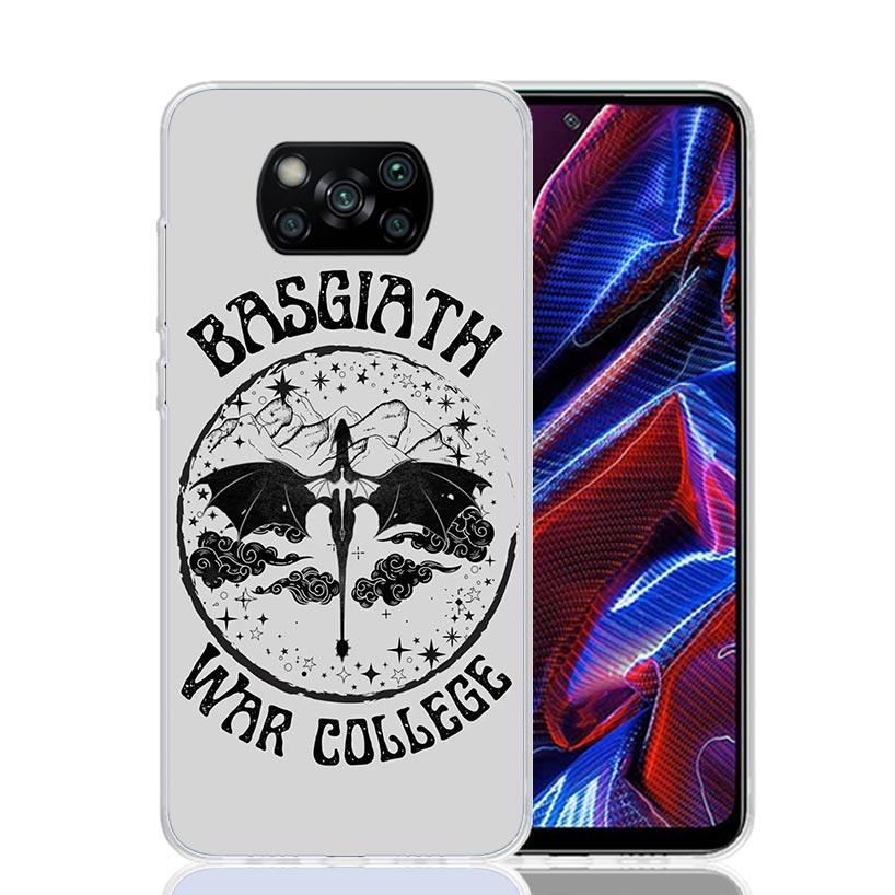 F-Fourth W-Wing Dragon Phone Case For Xiaomi Poco X7 X6 X5 Pro F7 Ultra Redmi 15C 15 13 13C 12 12C 10 10A 10C 9 9A 9C 9T Cover P