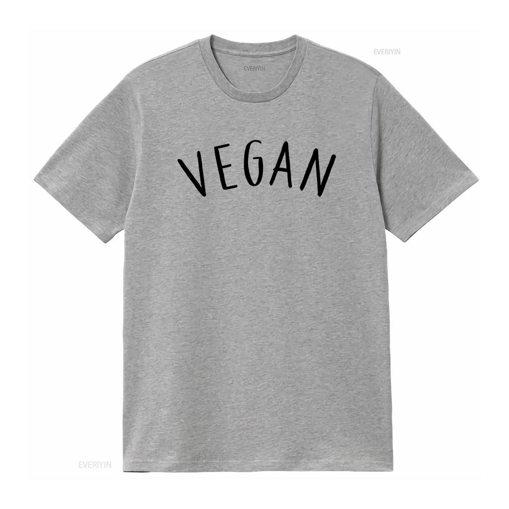 Vegan T Shirt Funny Sayings Unisex Cool Vintage Washed Fashion Designer Clothes Top For Everyday Wear Slightly Breathable