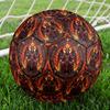 Devilish Inferno Symbolism Round Football Size 5 Adult Ball Suitable for Training Matches and Outdoor Team.