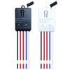 DC 5V/12V/24V Wireless Remote Control Switch for Motor Forward/Reverse Rotation, 20A Dual Output Receiver