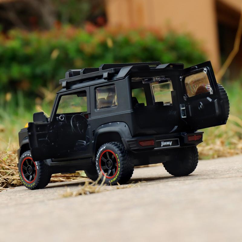 1/18 SUZUKI Jimny Alloy Car Model Diecasts Metal Toy Off-Road Vehicles Car Model High Simulation Collection Childrens Toys Gift