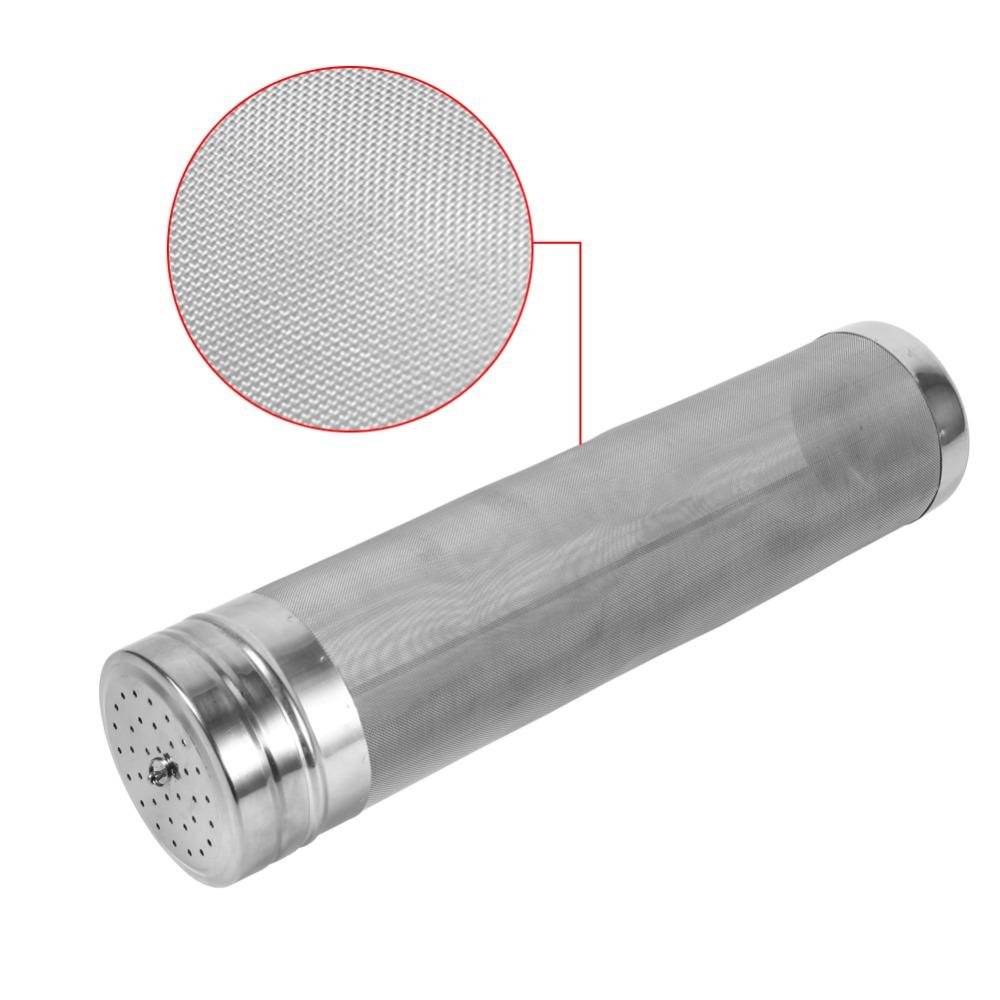304 Stainless Steel Homebrew Beer Hopper Filter Stainless Steel Mesh Strainer Brewing Kettle