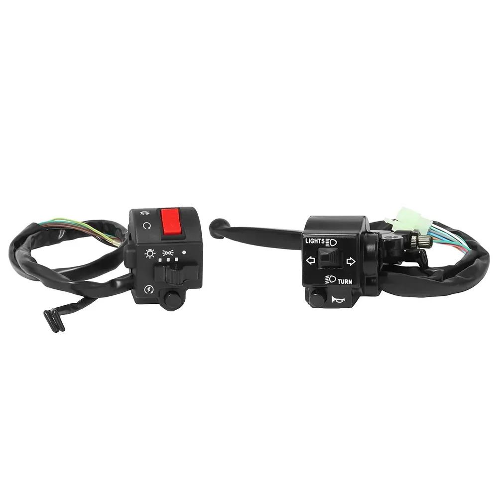 Motorcycle Handlebar Switch Assy Assembly For Suzuki GS125 GN125 GS GN 125 чёрный
