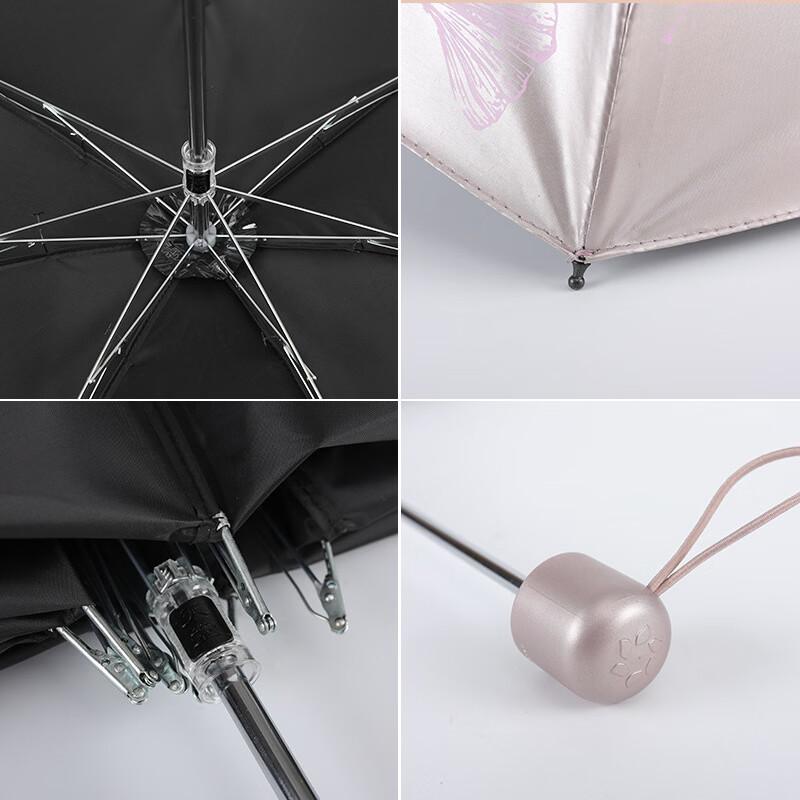 Paradise Umbrella 3-Fold UV Protection Sun and Rain Umbrella