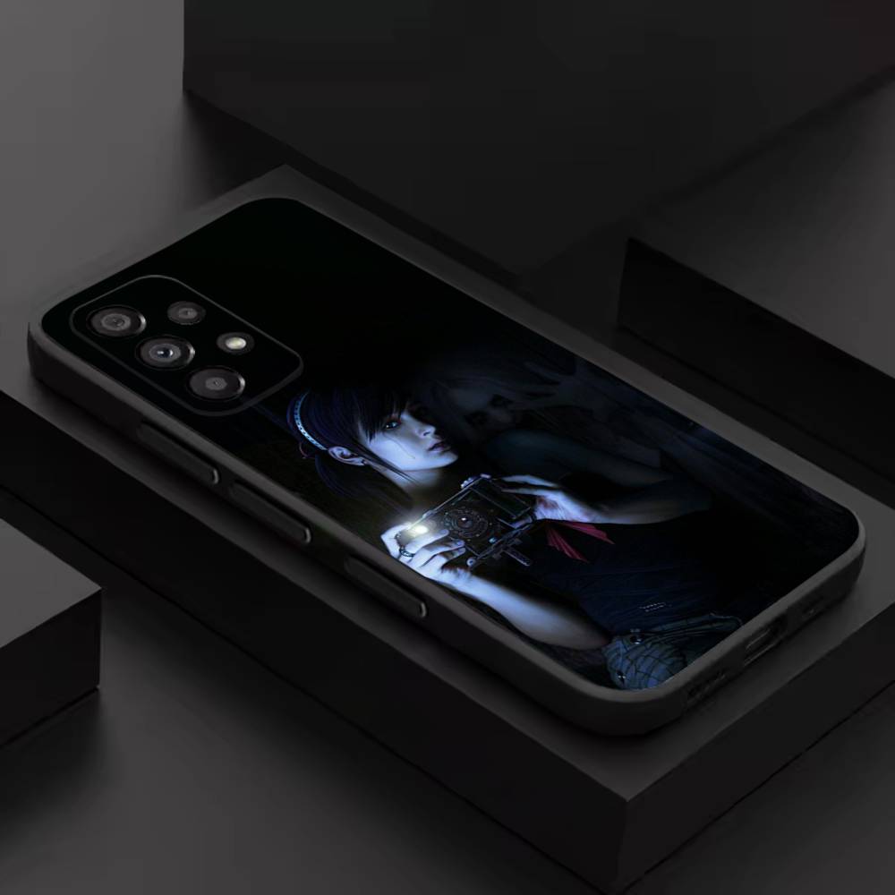 

F-Fatal F-Frame Game Cool Phone Case For Samsung S 9,10,21,30,22,23,24,25,26,Ultra,Plus,Lite,FE,4,5G Black Soft Case SamsungS25PLUS