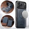 iPhone 17 Pro Max Flip Case: Card Slot, Magnetic Snap, Wireless Charging Stand, Leather 2-in-1 Design