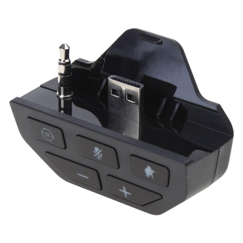 3,5-mm-Stereo-Headset-Adapter, Kopfhörer-Konverter, Sound-Enhancer für einen Controller