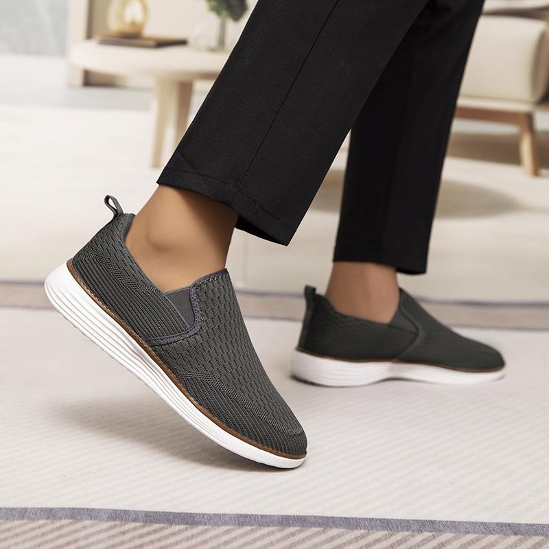 Mesh Breathable Casual Sneakers for Men Lightweight Soft Soled Men's Vulcanized Shoes Wear-resistant Walking Shoe Big Size 39-48