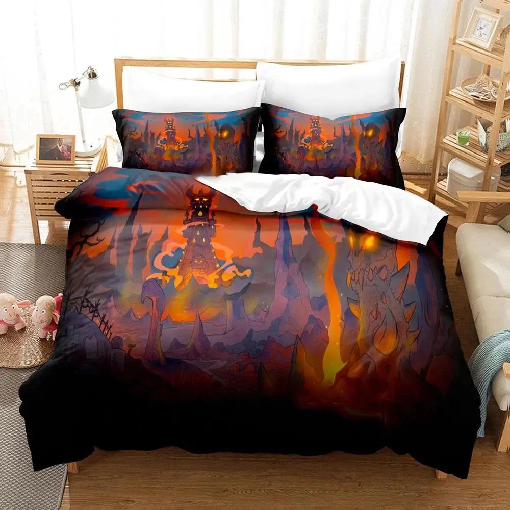 New Kingdom for Adults Boys Single Double Queen King Size Bed Cover Anime Bed ding Set Quilt Cover Pillowcase