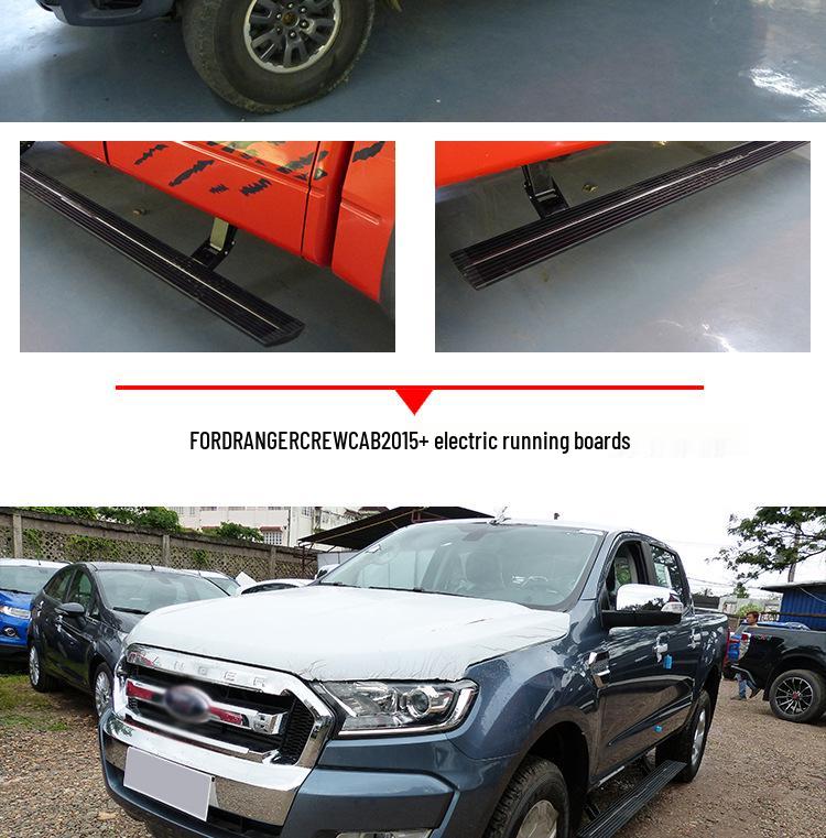 Electric Running Boards for Chevrolet, Raptor F150, Tundra, Hilux, Navara, Titan