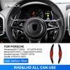 Real Hard Carbon Fiber for Porsche Panamera Macan 971 718 911 Cayenne Boxster Accessories Car Steering Wheel Paddle Shifter
