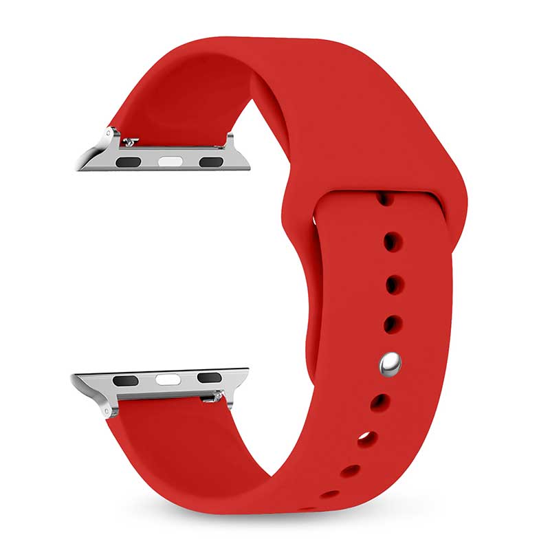 Silicone Band For Watch Strap 44mm 45mm 40mm 41mm 42-38mm 45 Mm Sport Bracelet Iwatch Series 8 7 6 5 4 3 SE 9 Ultra 2 49mm