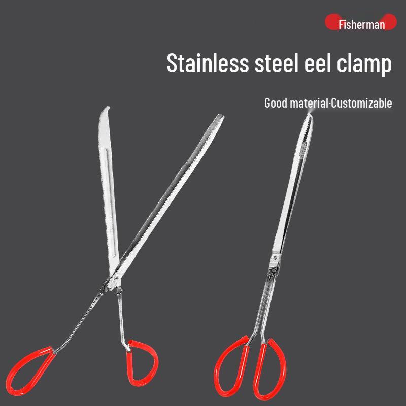 Stainless Steel Non-Slip Eel and Loach Clamp - Outdoor Sea-Raking Crab Catcher Tool