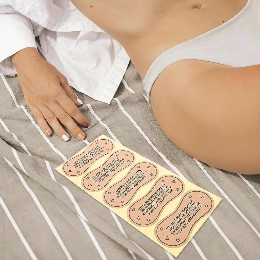 Hygienic Pants Sticker Adhesive Liners for Women Swimsuit 100Pcs Strips