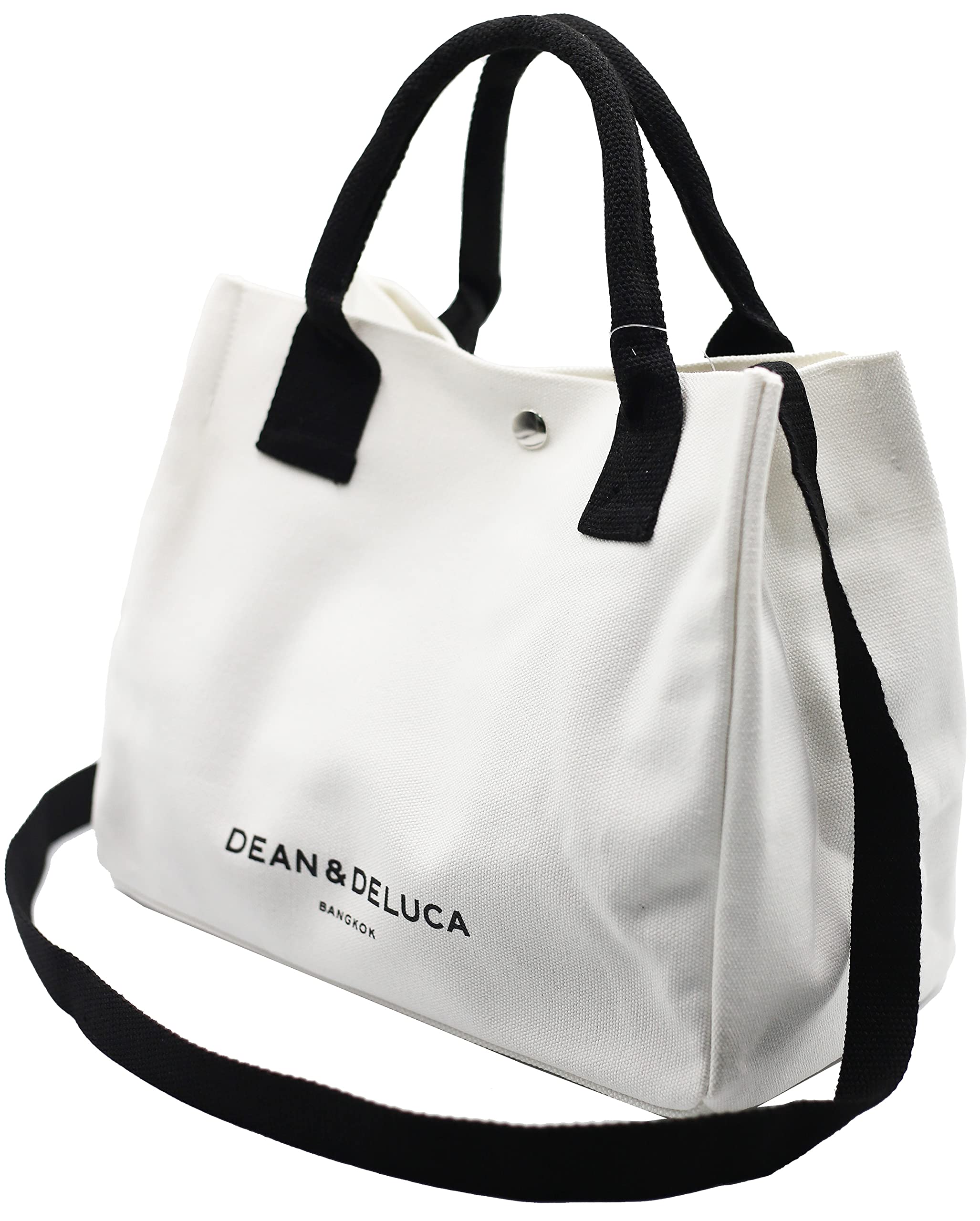

Dean & Deluca D&D Thailand Bangkok Limited Edition Tote Bag Brooklyn Square (White) [Parallel Import]