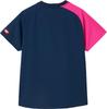 VICTAS Table Tennis Table Tennis Gradient Check Game Size 612501 Uniform, J.T.T.A (Japan Association) Approved, Sweat-wicking, Quick-drying, Unisex,