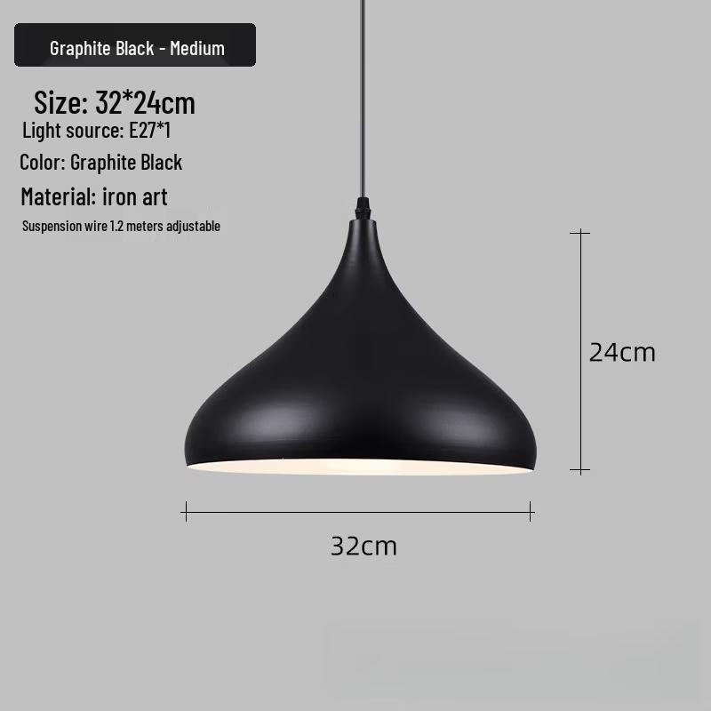 Коммерческая одноламповая подвесная лампа для витрины со свежими продуктами