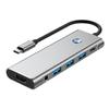 9 In 1 TYPE-C+USB3.0 USB2.0 HDMI SD/TF PD100W Audio Data Interface Hub Adapter