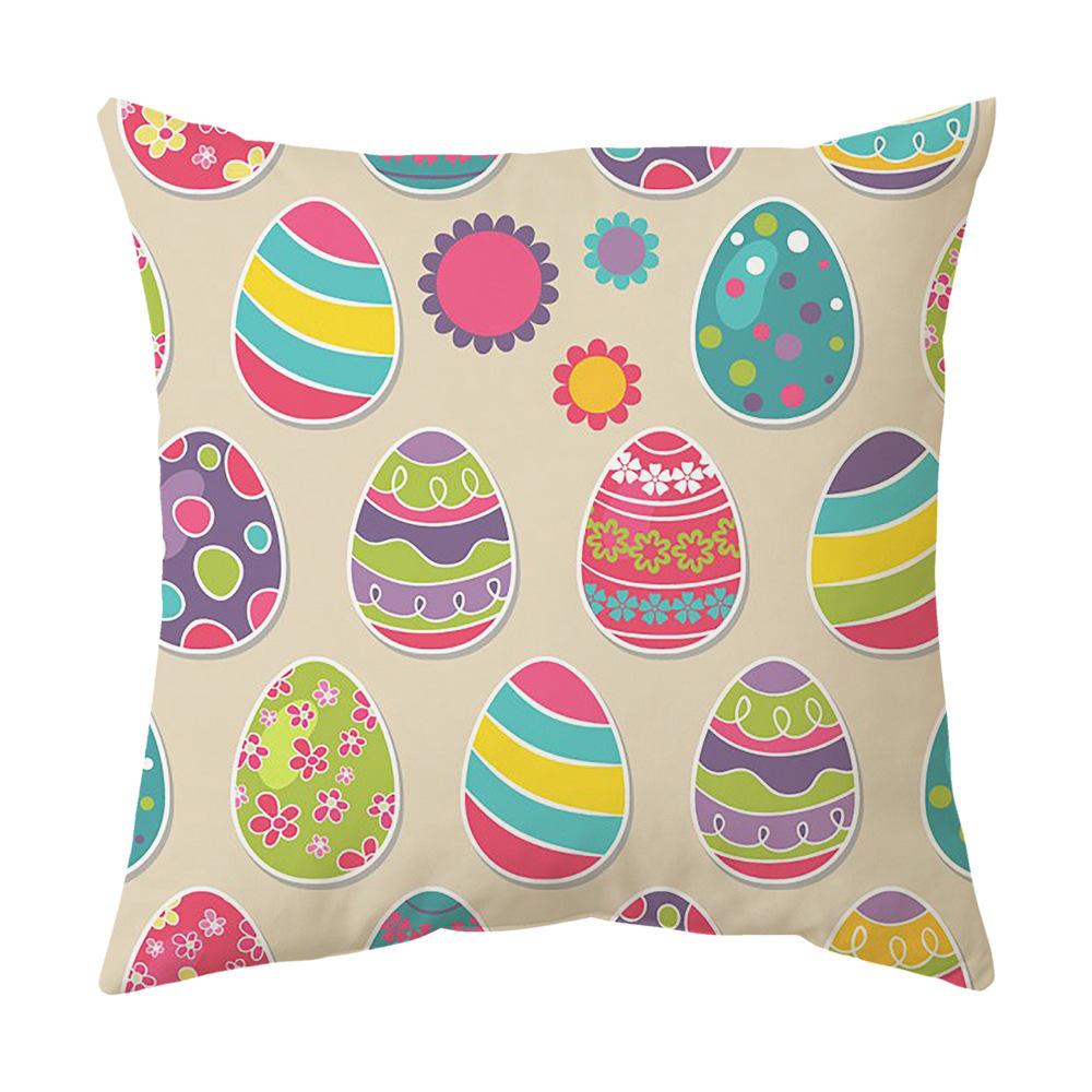 Rabbit Pillowcase Sofa Cushion Cover Office Waist Cushion Cushion Cover Can Be Made in Nordic Style