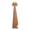 Portable 1PC Cartoon Cat Wooden Cute for School Office Home Drawing Ruler Sewing Ruler Straight Ruler Student Tools