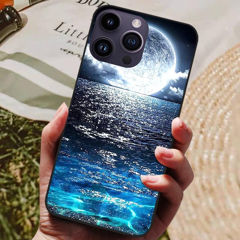 For iPhone 15 Pro Max Case Soft Silicone Coque For iPhone 15 Plus Cover TPU Fundas Protective For iPhone15 Pro Max 15Pro Case