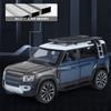 1/32 Scale LAND Rover Defender 110 Toy Car Model Alloy Diecast SUV Sound Light Pull Back Model Car Toy for Boy Gifts Collection