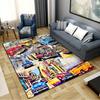 Vintage Car Carpet Rug for Living Room Bedroom Home Sofa Decoration,Kids Play Non-slip Floor Mat