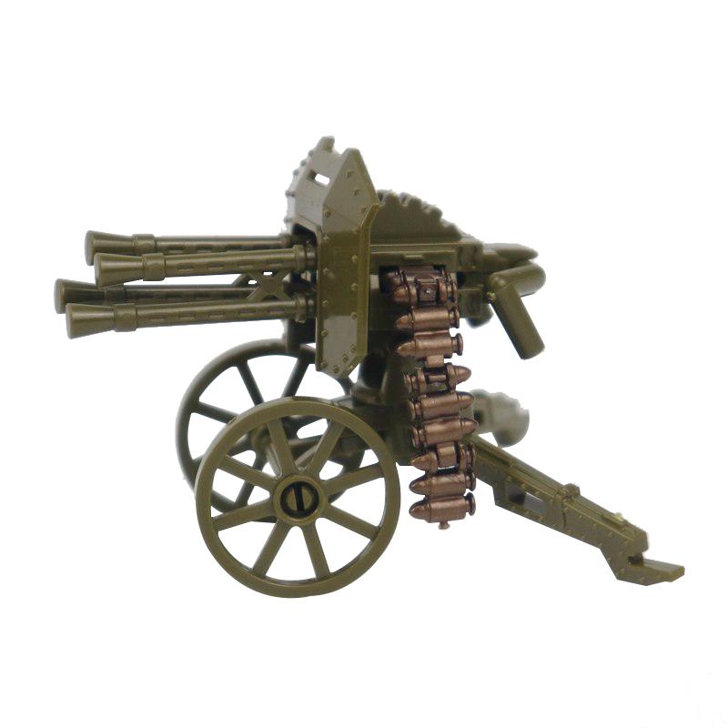 MOC Militär SWAT Waffe WW2 Spielzeugpistole Sandsackkanone Bausteine Ziegel Spielzeug für Kinder Kinder Geschenke DIY Spielzeug Militär