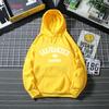 Girl Hoodie With 3d Letter Pattern Thick Fleece Winter Casual Wear For Fall