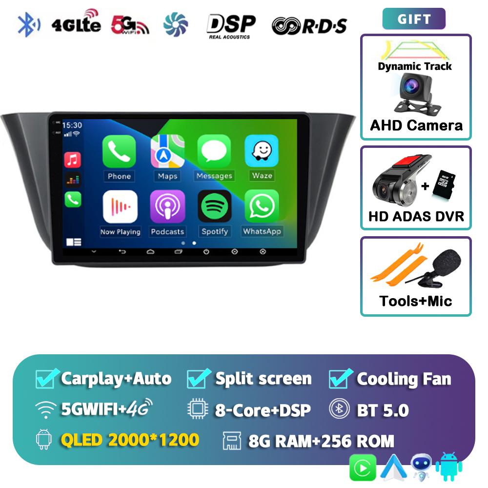 Android 14 Carplay Auto For Iveco Daily 2013 - 2018 2019 2020 2021 Car Radio Multimedia Player Stereo WiFi+4G BT 360 Camera DPS