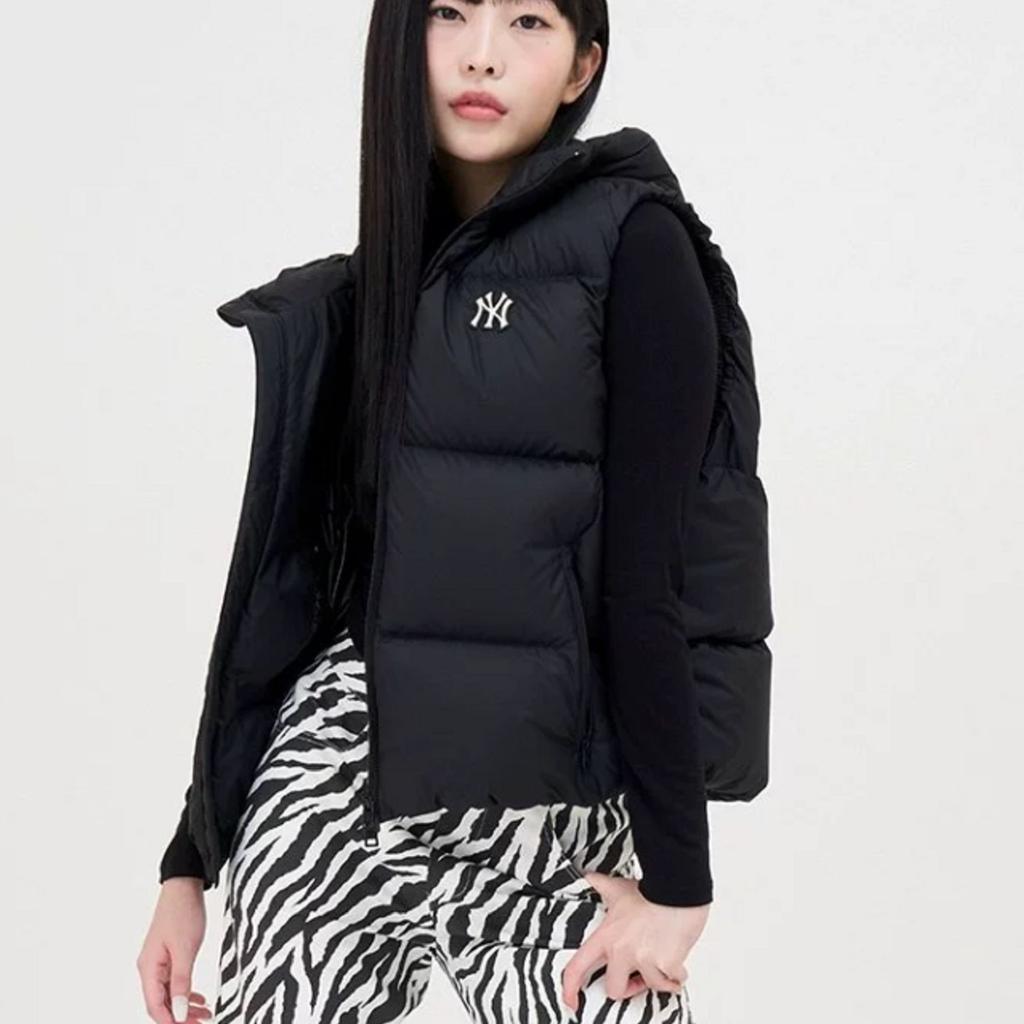 New MLB New York Yankees FW23 Vest Unisex Black 3ADVB0436-50BKS